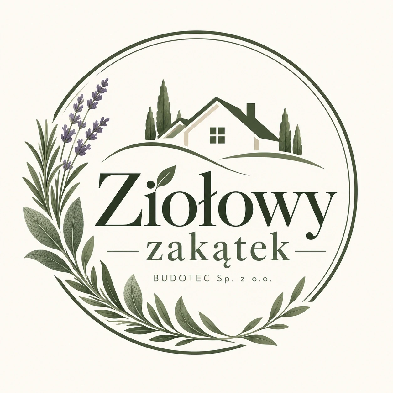 Ziołowy Zakątek — logo inwestycji